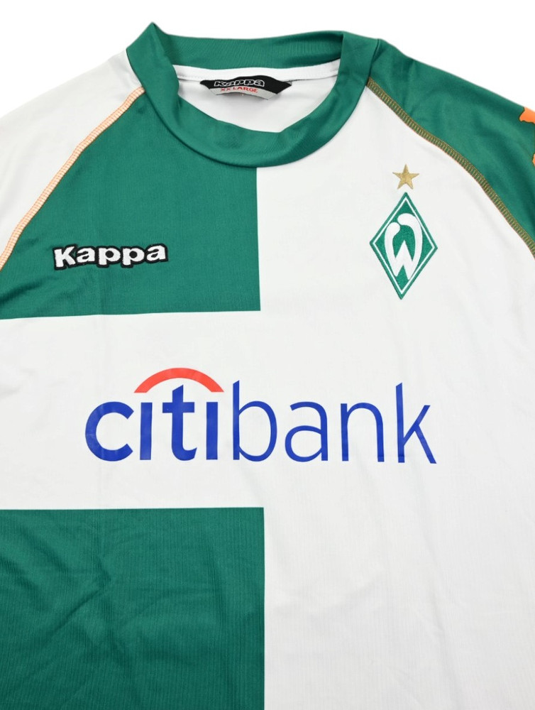 2007-08 WERDER BREMEN *SCHAUB* SHIRT 2XL