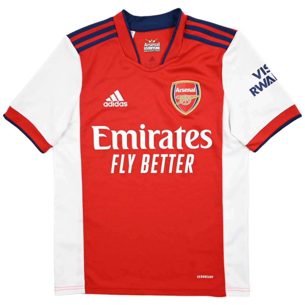 2021-22 ARSENAL LONDON SHIRT XL. BOYS