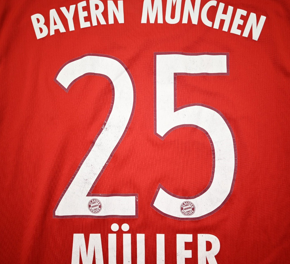 2015-16 BAYERN MUNCHEN *MULLER* SHIRT XL