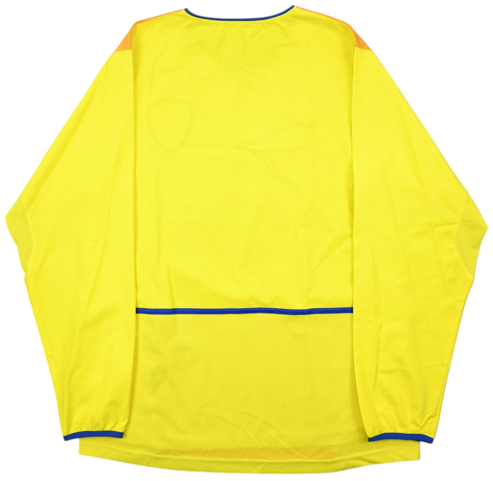 2002-03 LEEDS UNITED LONGSLEEVE SHIRT M