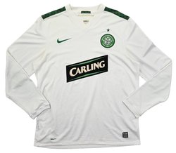 2009-10 CELTIC GLASGOW GK LONGSLEEVE SHIRT M