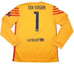 2015-16 BARCELONA *TER STEGEN* LONGSLEEVE KOSZULKA  M
