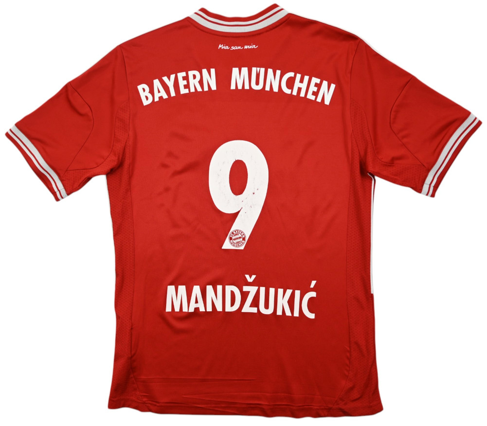 2013-14 BAYERN MUNCHEN *MANDZUKIC* SHIRT L. BOYS