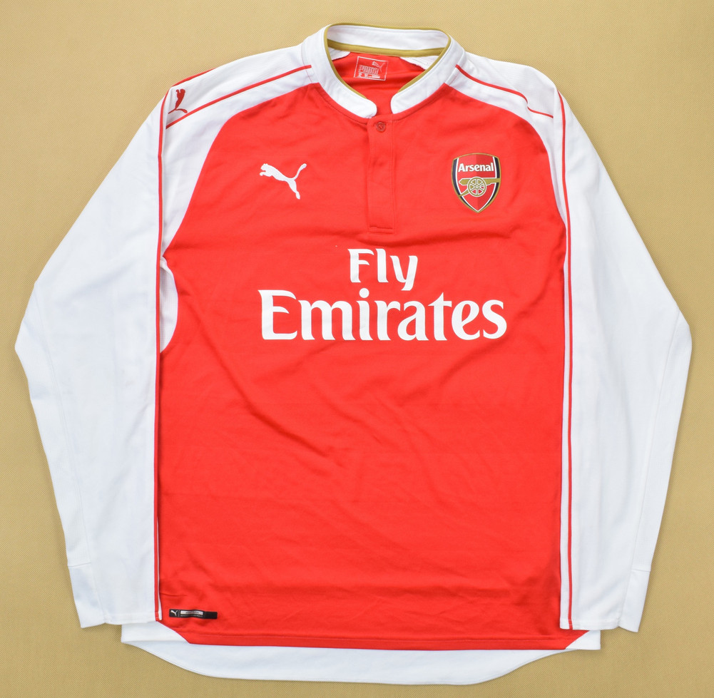 2015-16 ARSENAL LONDON *COQUELIN* SHIRT XL