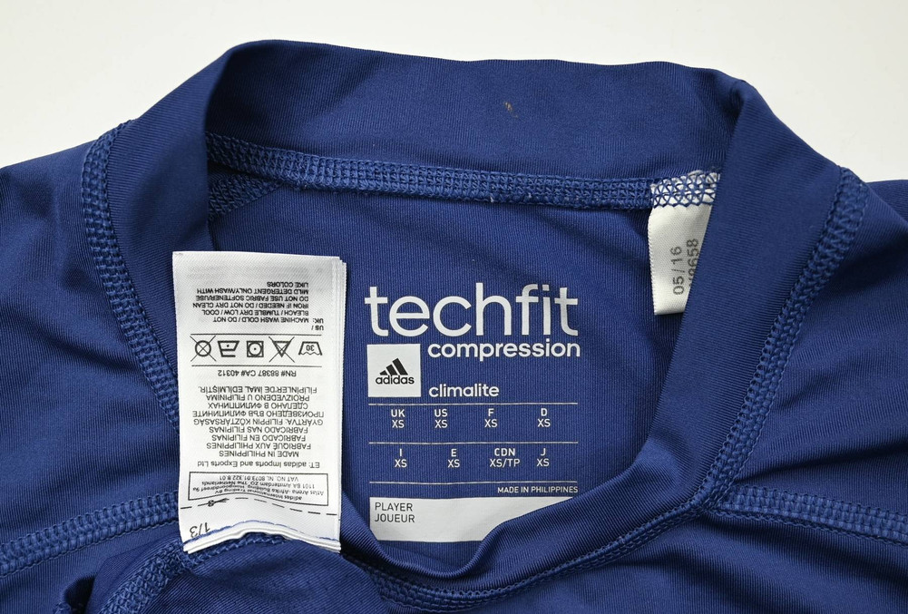 2016-17 REAL MADRID TECHFIT LONGSLEEVE XS