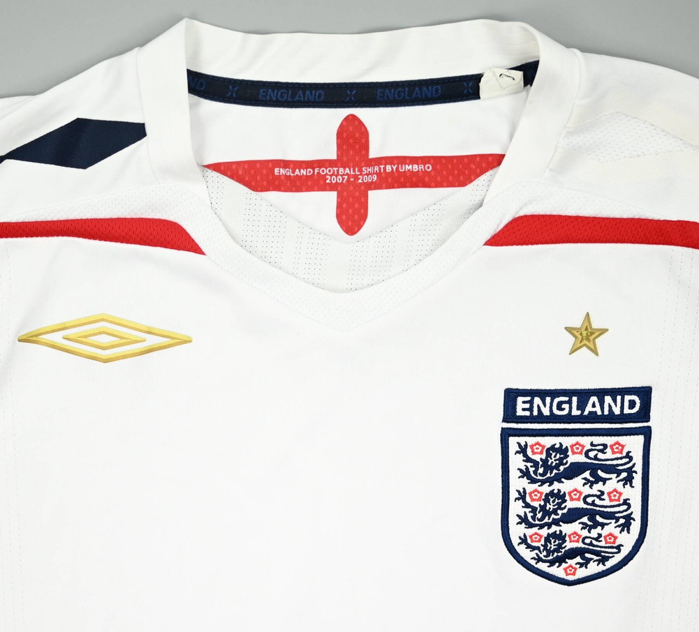 2007-09 ENGLAND SHIRT XL