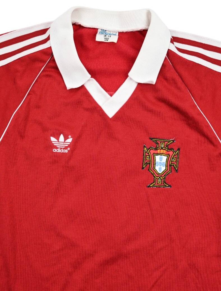 1980-82 PORTUGAL #8 MATCH ISSUE LONGSLEEVE SHIRT M