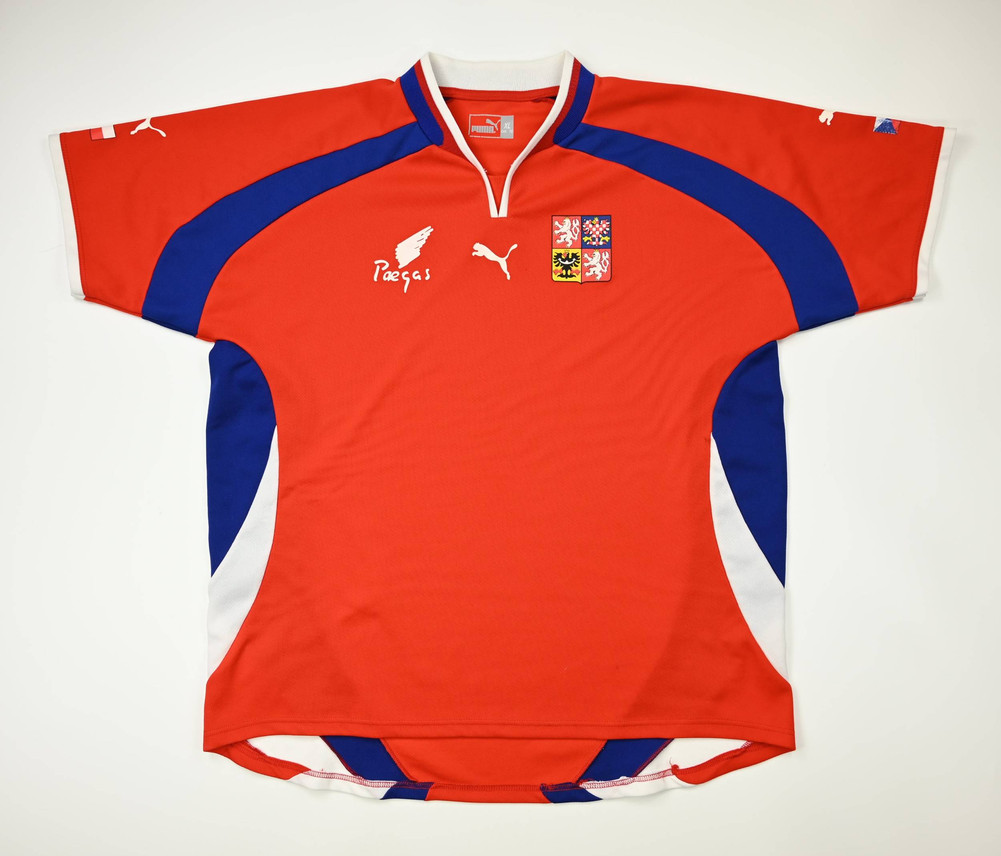 2000-02 CZECH REPUBLIC SHIRT XL