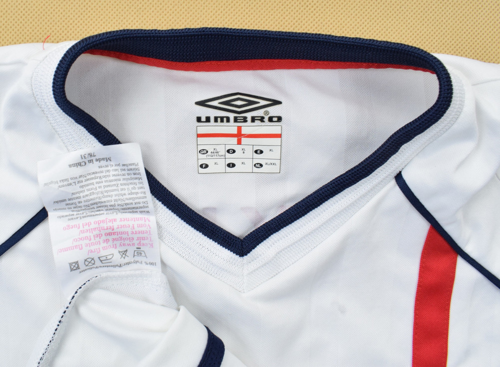 2001-03 ENGLAND *BECKHAM* SHIRT XL