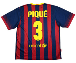 2013-14 BARCELONA *PIQUE* KOSZULKA L