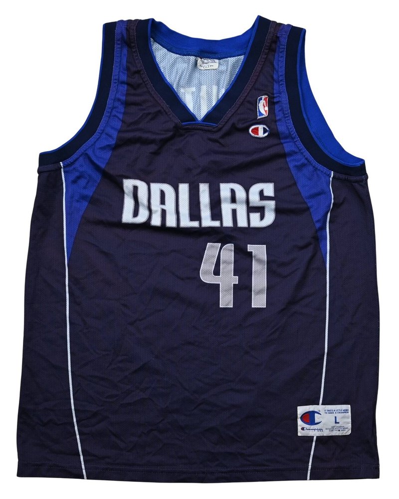 DALLAS MAVERICKS *NOWITZKI* NBA SHIRT L