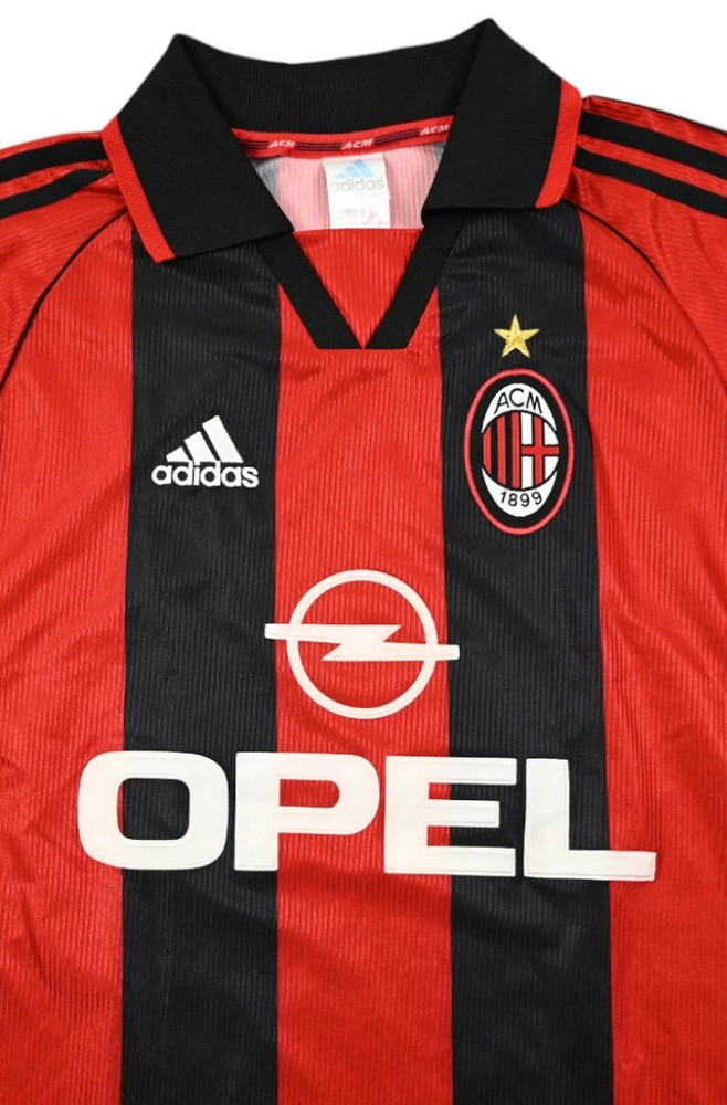 1998-00 AC MILAN SHIRT M