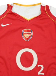 2004-05 ARSENAL SHIRT M