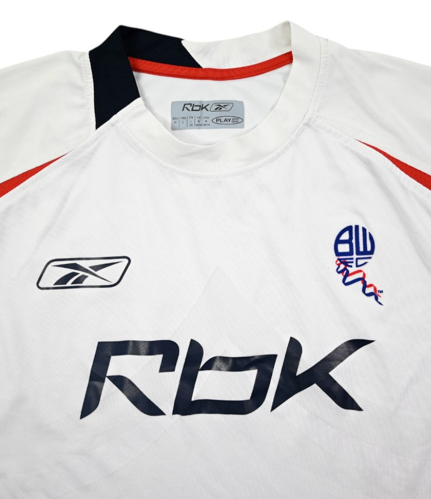 2007-08 BOLTON WANDERERS SHIRT M/L