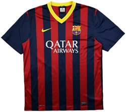 2013-14 FC BARCELONA BASIC SHIRT L