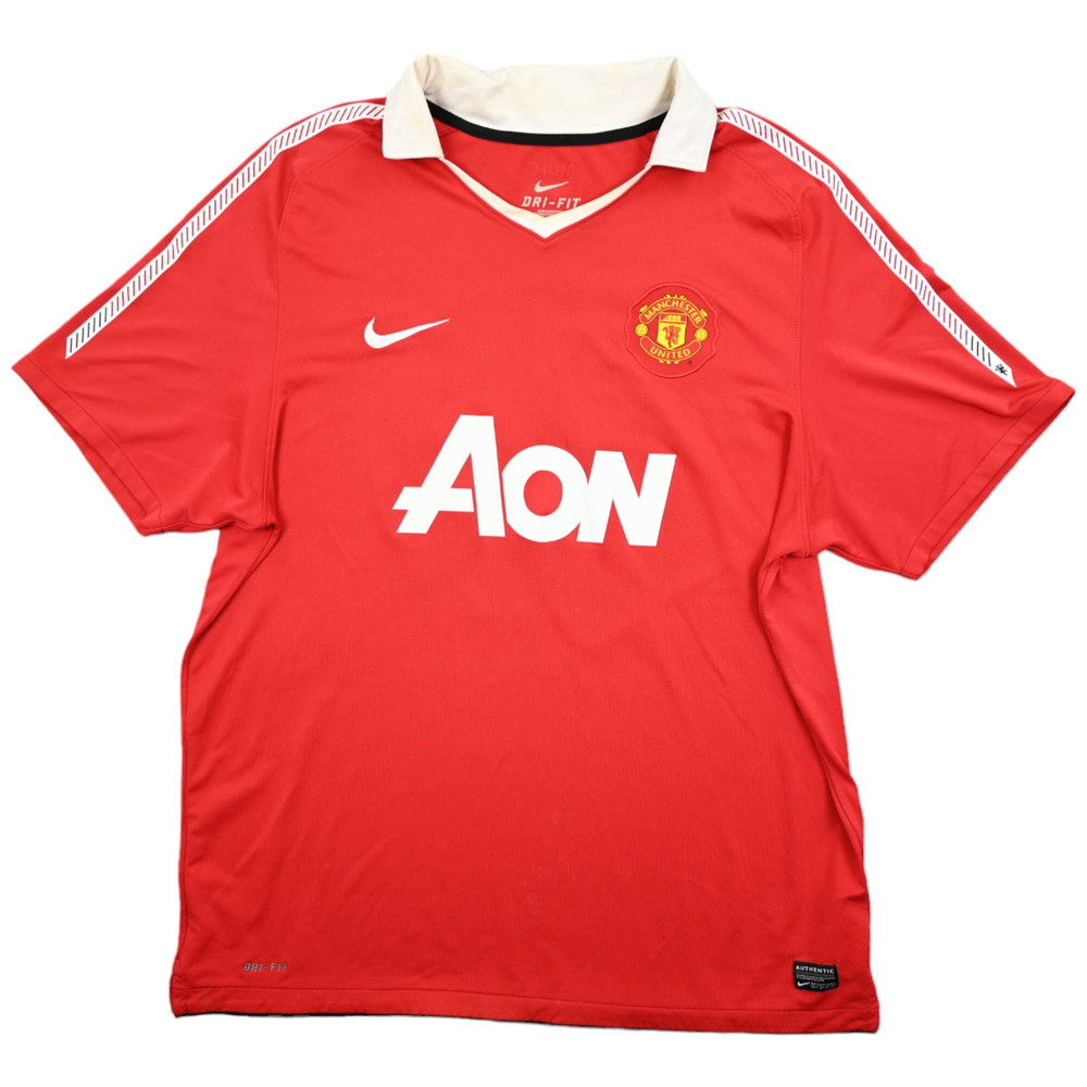 2010-11 MANCHESTER UNITED *GIGGS* SHIRT XL