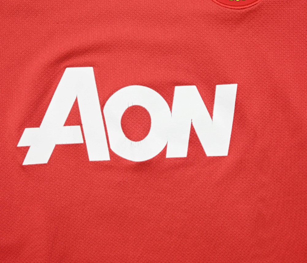 2010-11 MANCHESTER UNITED *EVRA* SHIRT XL. BOYS