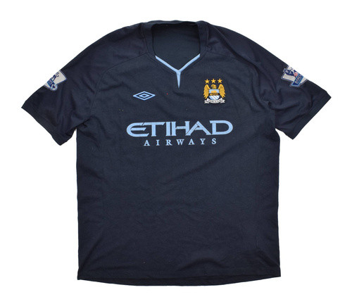 2010-12 MANCHESTER CITY *SILVA* SHIRT XL