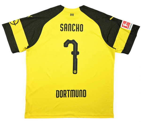 2018-19 BORUSSIA DORTMUND *SANCHO* SHIRT 3XL