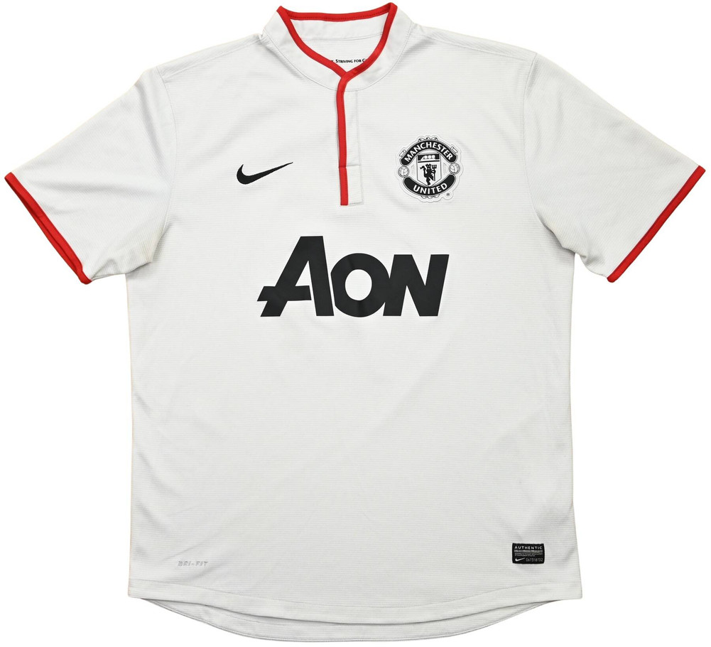 2012-13 MANCHESTER UNITED *SMALLING* SHIRT L