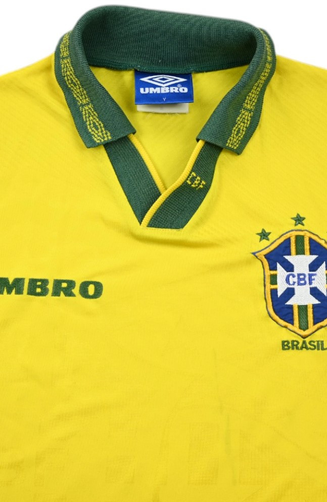 1993-94 BRAZIL SHIRT XL. BOYS 