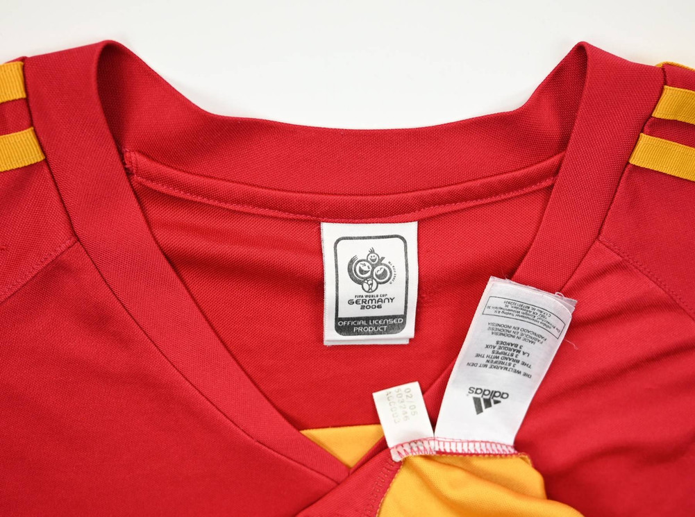 2006 SPAIN WORLD CUP SHIRT L