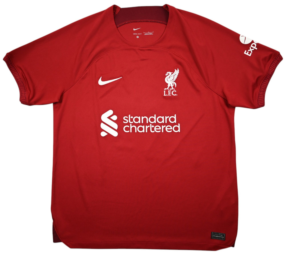 2022-23 LIVERPOOL *M. SALAH* SHIRT L