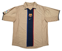 2001-03 FC BARCELONA SHIRT 2XL