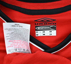 2000-02 MANCHESTER UNITED  *BECKHAM* SHIRT XL