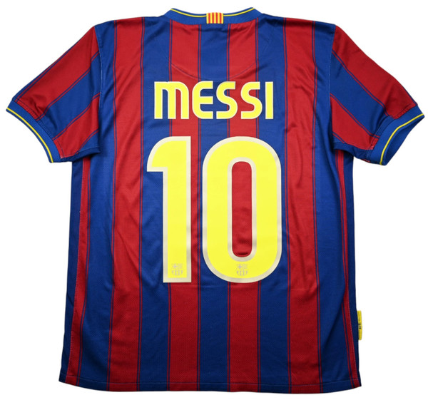 2009-10 BARCELONA *MESSI* SHIRT XL. BOYS