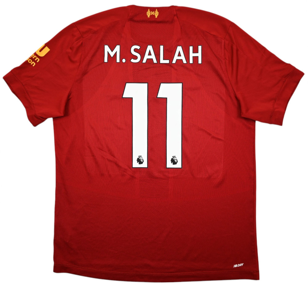 2019-20 LIVERPOOL *M. SALAH* SHIRT L