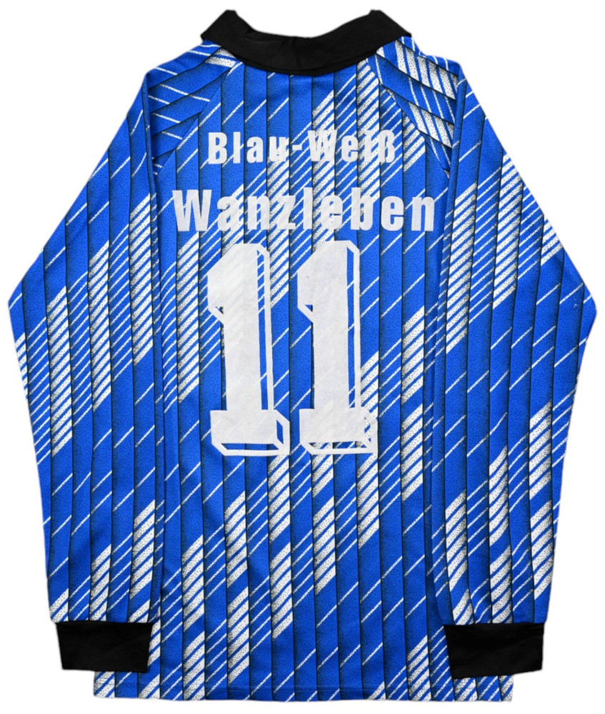 BLAU-WEIB WANZLEBEN #11 LONGSLEEVE XS. BOYS