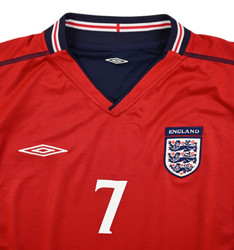 2002-04 ENGLAND *BECKHAM* KOSZULKA XXL