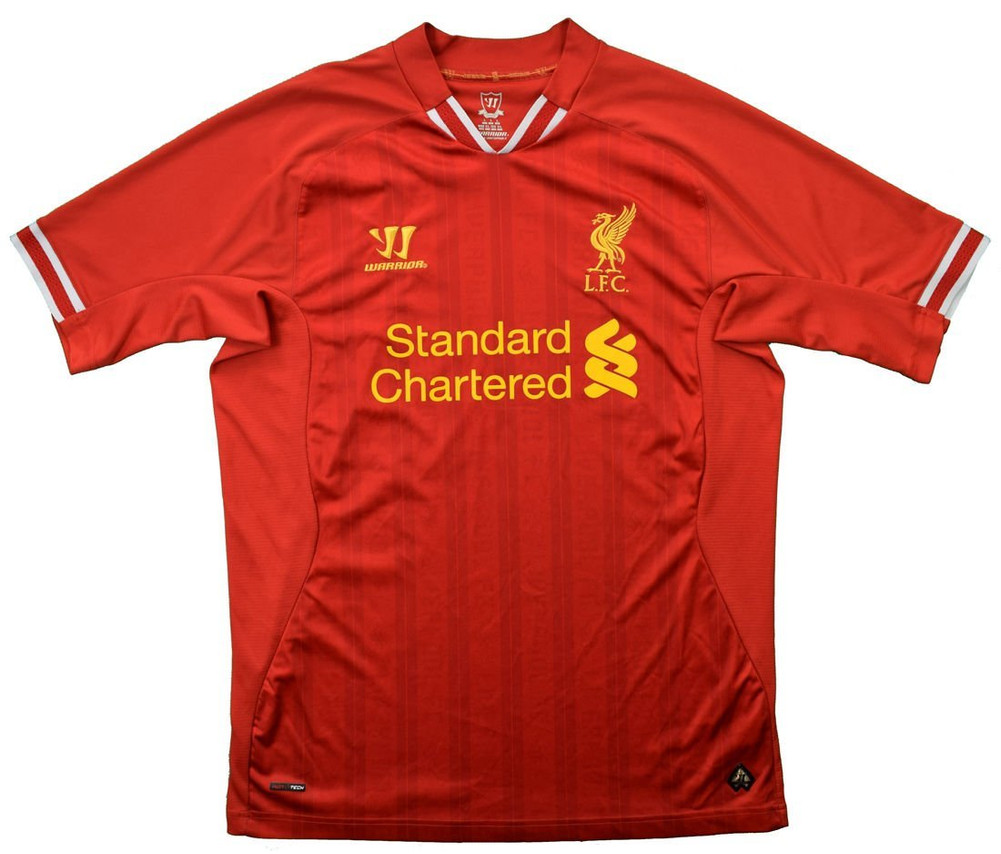 2013-14 LIVERPOOL *GERRARD* SHIRT S