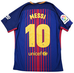 2017-18 BARCELONA *MESSI* PLAYER ISSUE KOSZULKA L