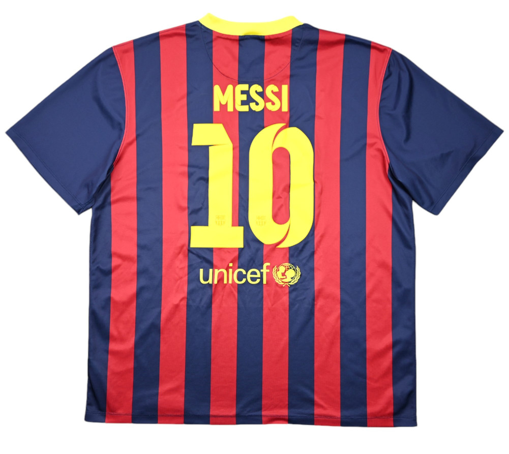 2013-14 FC BARCELONA *MESSI* BASIC KOSZULKA XXL