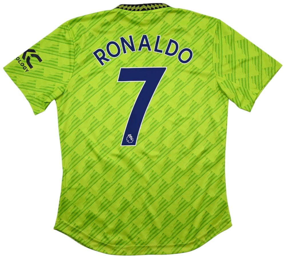2022-23 MANCHESTER UNITED *RONALDO* PLAYER ISSUE SHIRT WOMENS L
