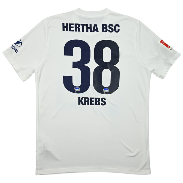 2018-19 HERTHA BERLIN *KREBS* MATCH PREPARED SHIRT L