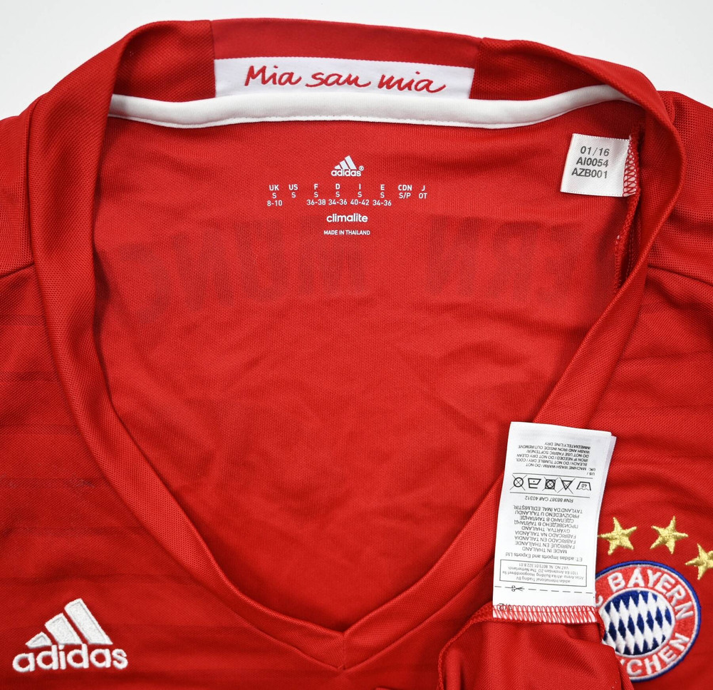 2016-17 BAYERN MUNCHEN *KIMMICH* KOSZULKA WOMENS S