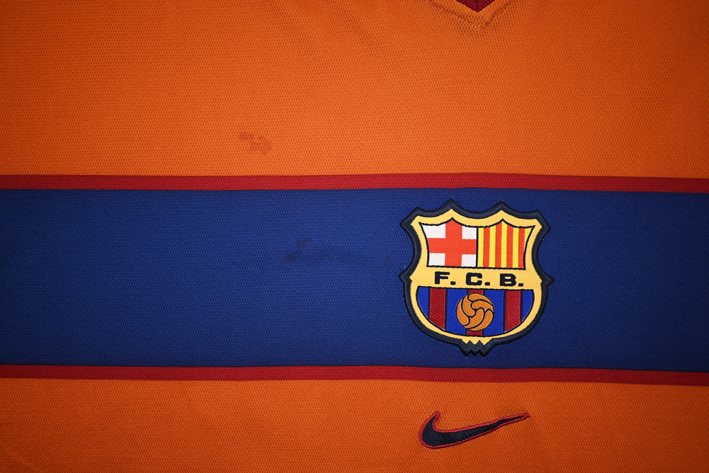 1998-00 BARCELONA BASIC SHIRT XL