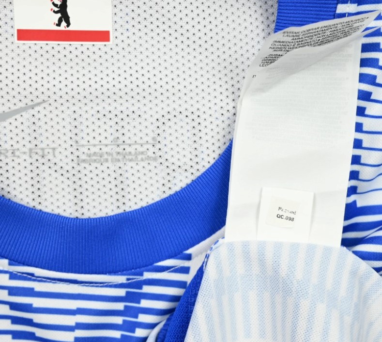 2021-22 HERTHA BERLIN *MYZIANE* MATCH PREPARED SHIRT L