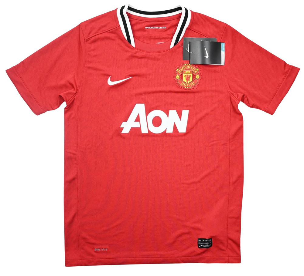 2011-12 MANCHESTER UNITED SHIRT L. BOYS