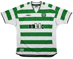 2001-03 CELTIC GLASGOW SHIRT XL