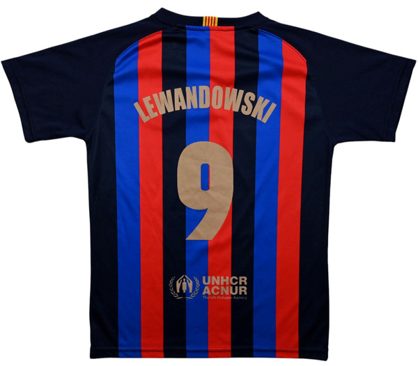 2022-23 BARCELONA *LEWANDOWSKI* KOSZULKA M.BOYS