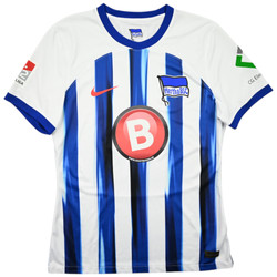 2023-24 HERTHA BERLIN *SCHERHANT* MATCH PREPARED SHIRT L