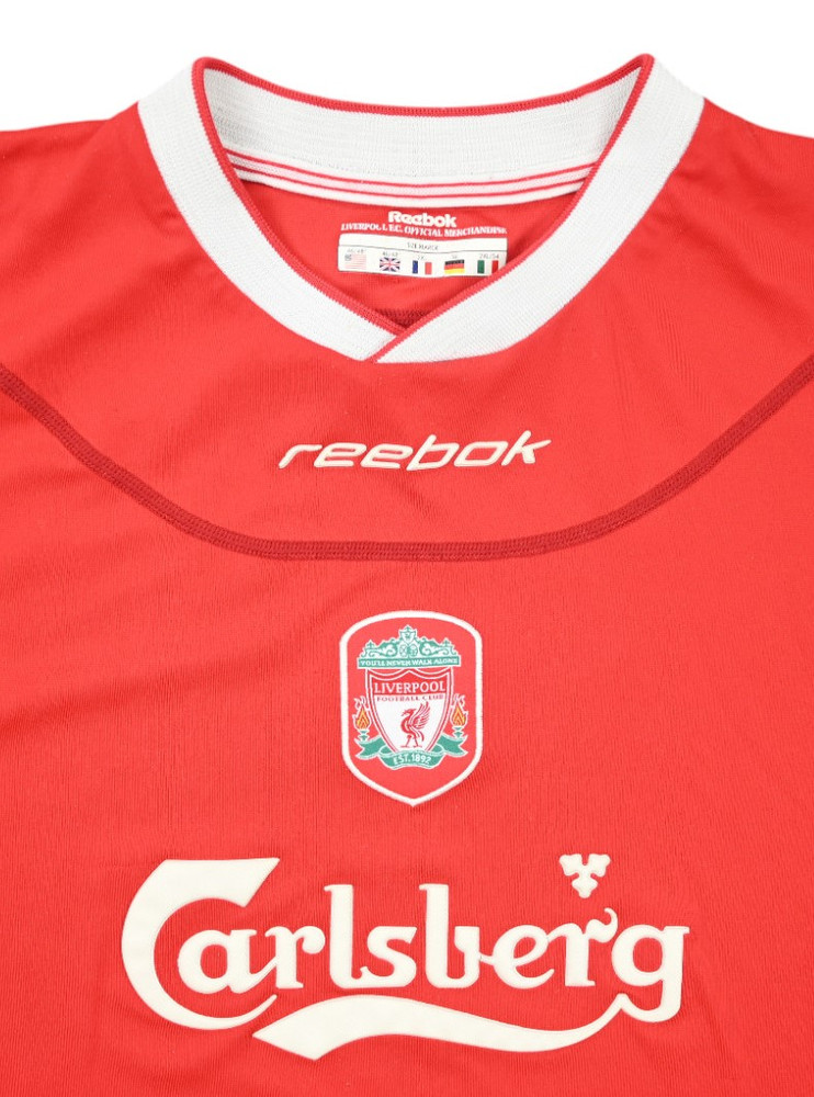 2002-04 LIVERPOOL LONGSLEEVE SHIRT XL