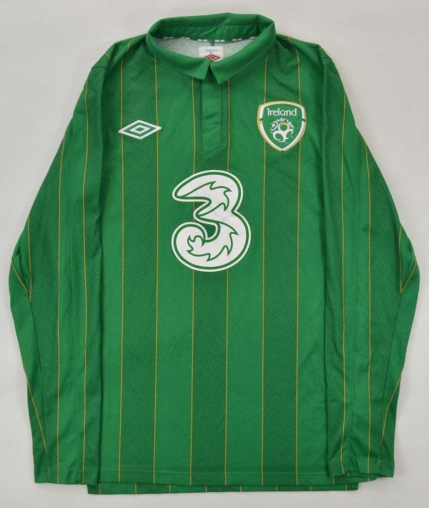 2011-12 IRELAND LONGSLEEVE SHIRT S