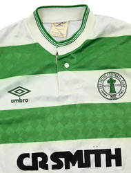 1987-89 CELTIC GLASGOW SHIRT M