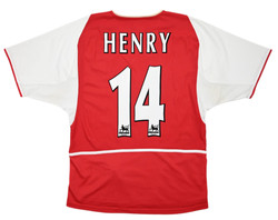 2002-04 ARSENAL *HENRY* SHIRT S