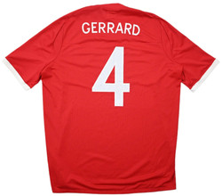 2010-11 ENGLAND *GERRARD* SHIRT L